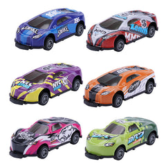 Alloy metal impact pull back ejection car car children's toy car model